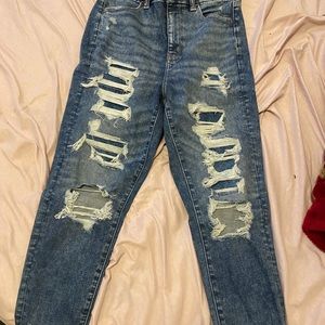 American Eagle jeans high waisted size 8 brand new